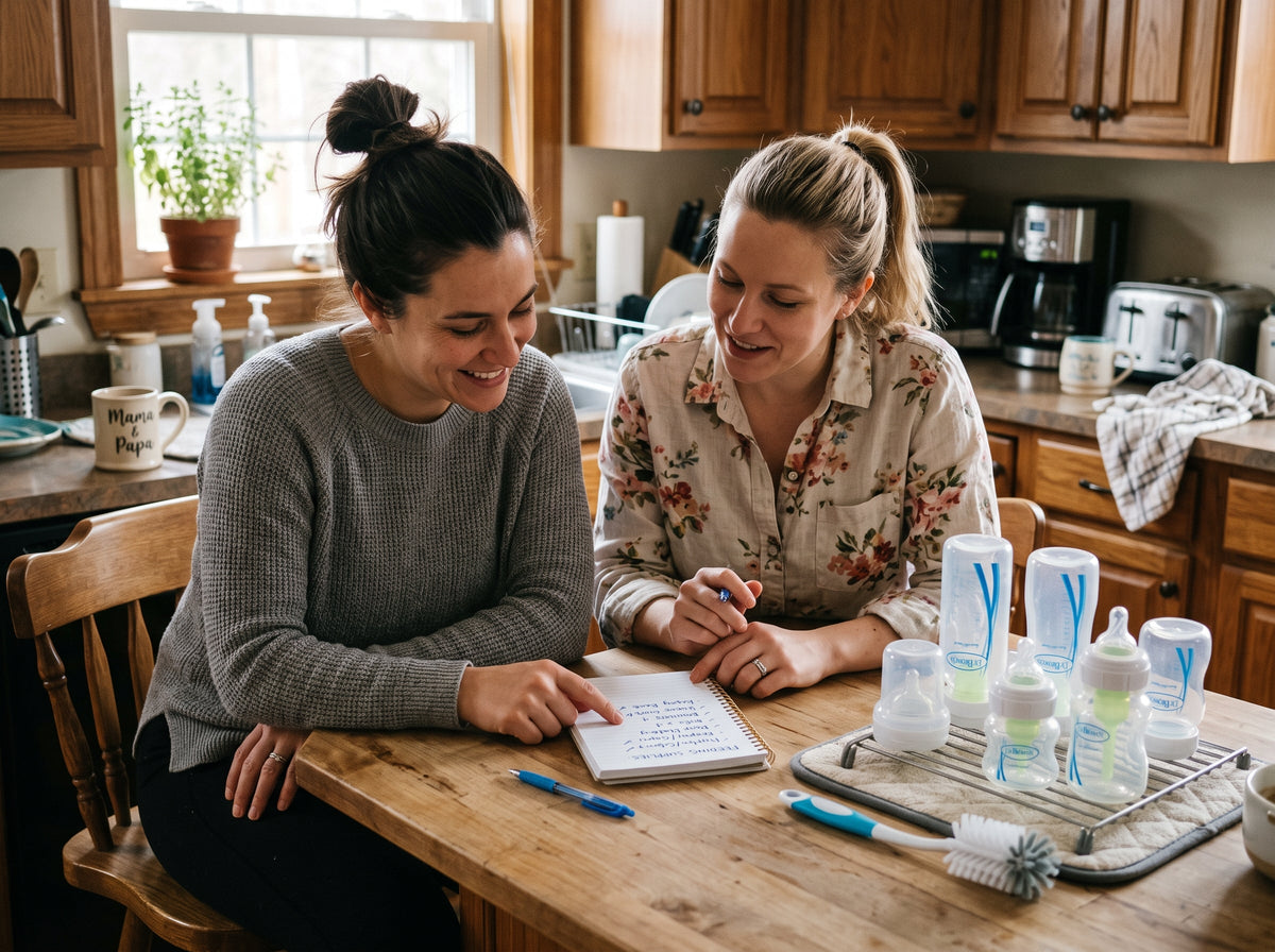 How to Hand Off a Feeding Routine Between Caregivers Without Repeating Everything